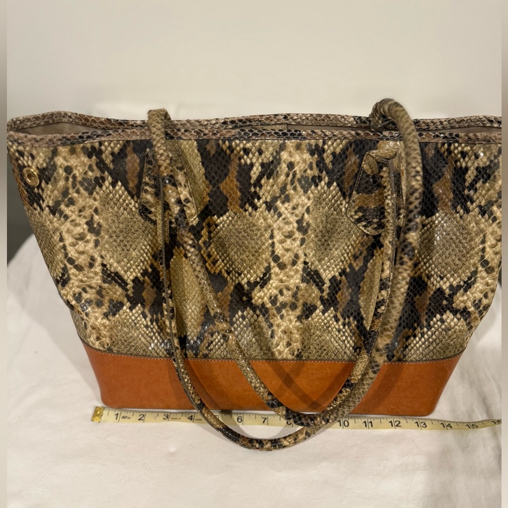 Brahmin Snake Print Shoulder Bag 👜